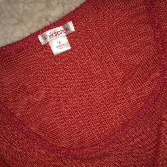 COPY - ❤️🤍💙Made in USA🇺🇸 Xhilaration Coral knit dress - Picture 2 of 4